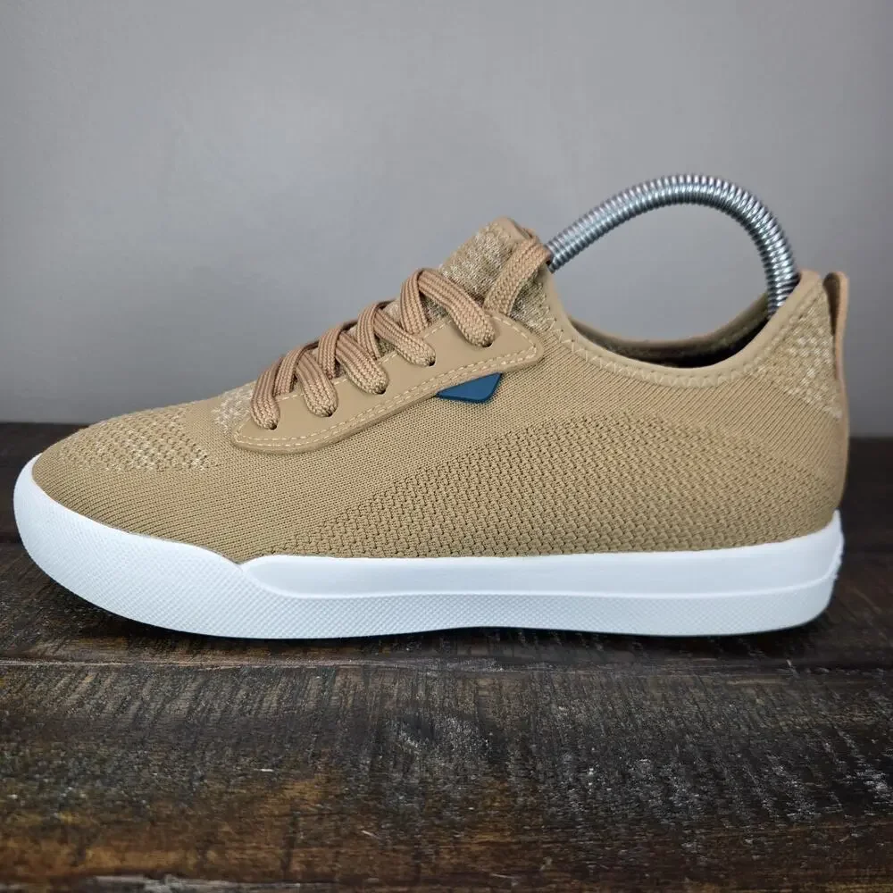 Vessi Weekend 1.5 Sneaker Womens Size 8 Waterproof Shoes Oak Brown White